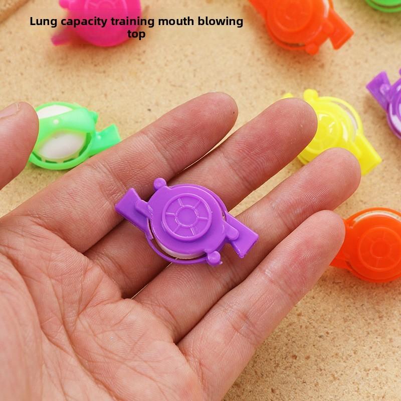 Mouth Blow Spinner Gyroscope Toy For Kids Play Fun Classic Gift Durable