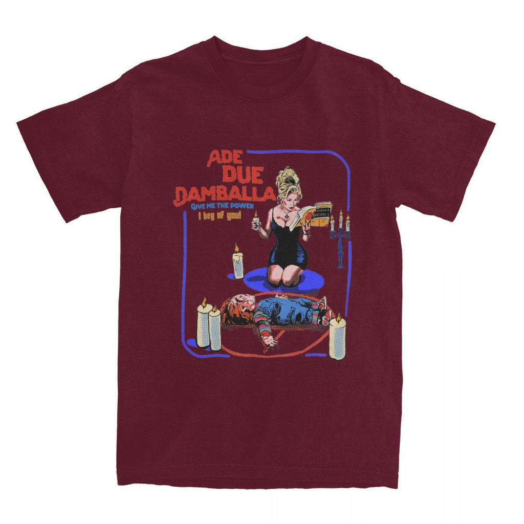 Летняя футболка с чантом Дамбалла Невеста Чаки Аксессуары для мужчин женщин 100% хлопок Потрясающая футболка для фаната фильма ужасов Чаки