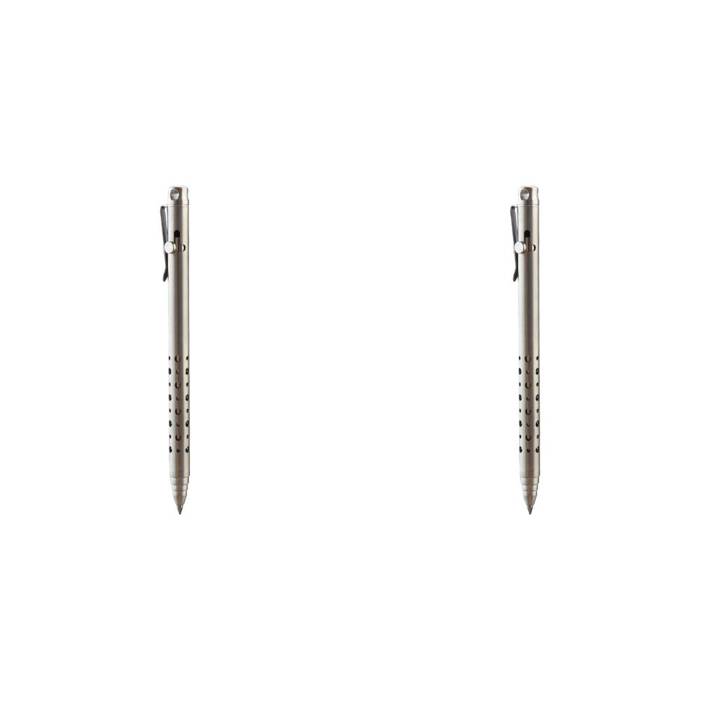 Titanium Alloy EDC Pen Wear Resist Bolt Action Tactical Ballpoint Pen Mini Metal Ballpoint Pens for Office & Business Gift