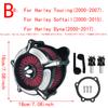 RSD мотоциклетный очиститель воздуха с ЧПУ, фильтр на впуске для Harley Sportster Dyna Softail Touring Street Glide Road King