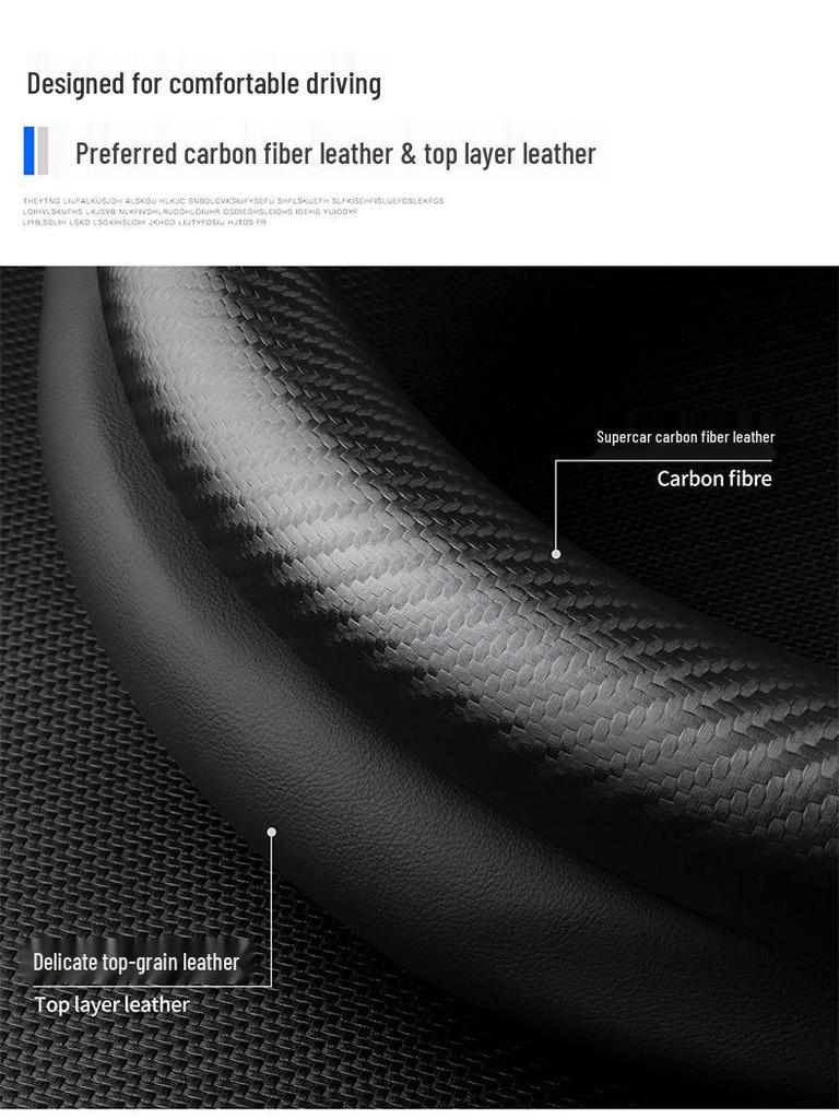 Накладка на руль из углеродного волокна для Toyota Hilux (Модели 2016-2021 годов)