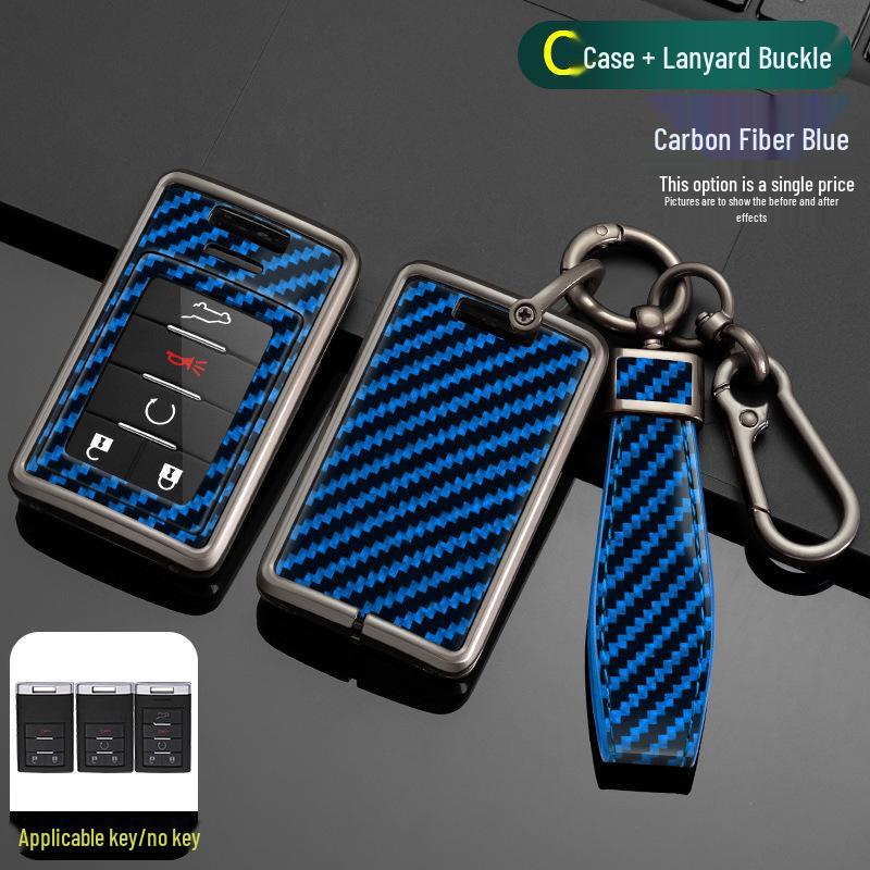 Премиальный чехол для ключей для Cadillac XTS, SLS, Seville, CTS, SRX, Escalade, ATS - Мужской роскошный аксессуар