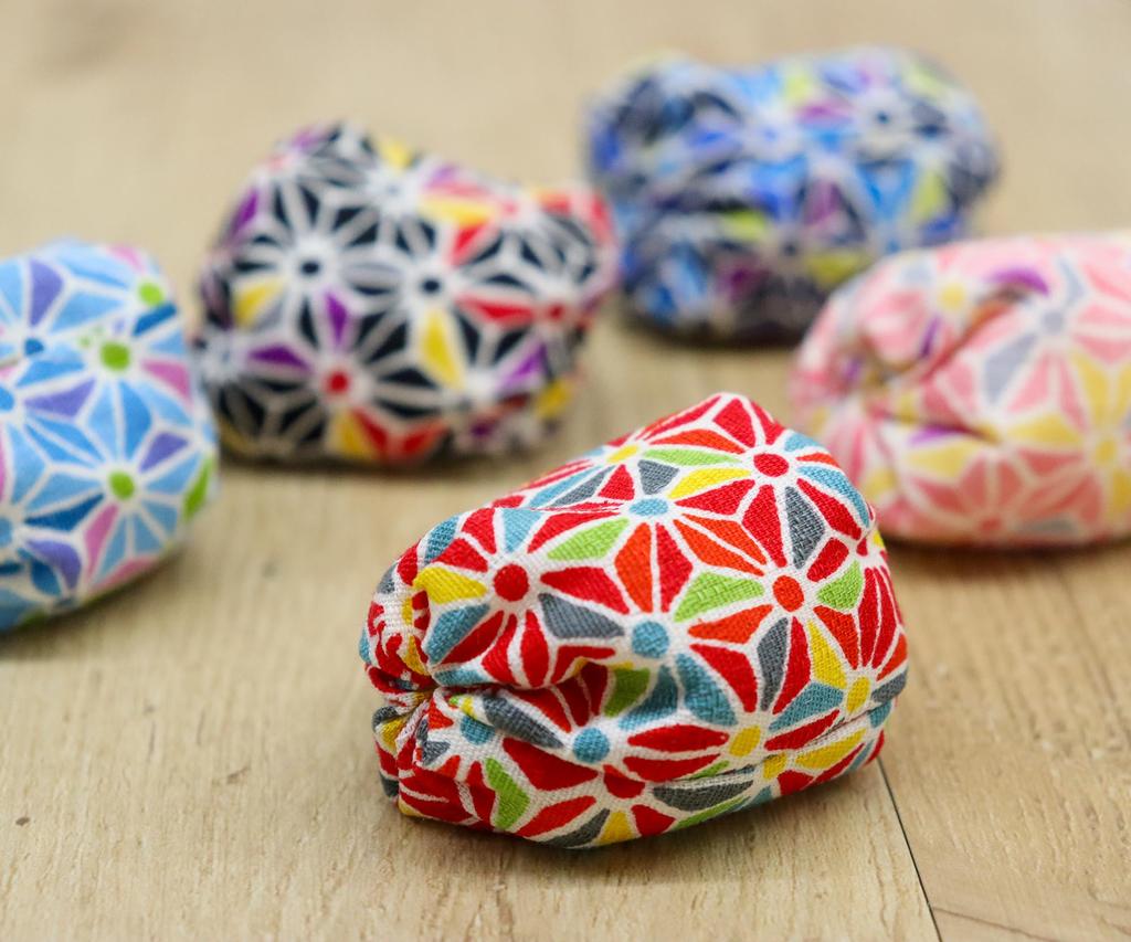 Traditional Toy Beanbag Set Japanese-made (5 Pieces)