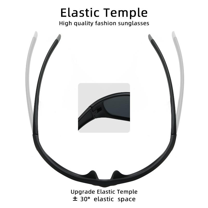 Sports Anti Blue Light Sun Glasses for Men Luxury Driving Cycling Sunglasses UV Protection