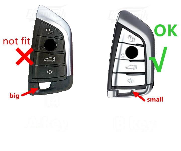 Interior Mouldings Car Alcantara Key Case Cover Holder Chain For BMW G20 G30 X1 X3 X4 X5 G05 X6 F20 G21 f40 f80 35i 3 5 7 Interi