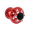 NOVATEC D791SB D792SB MTB 32 Hole Disc Hubs NA2354 + w/Skewers,1 Pair, Red,