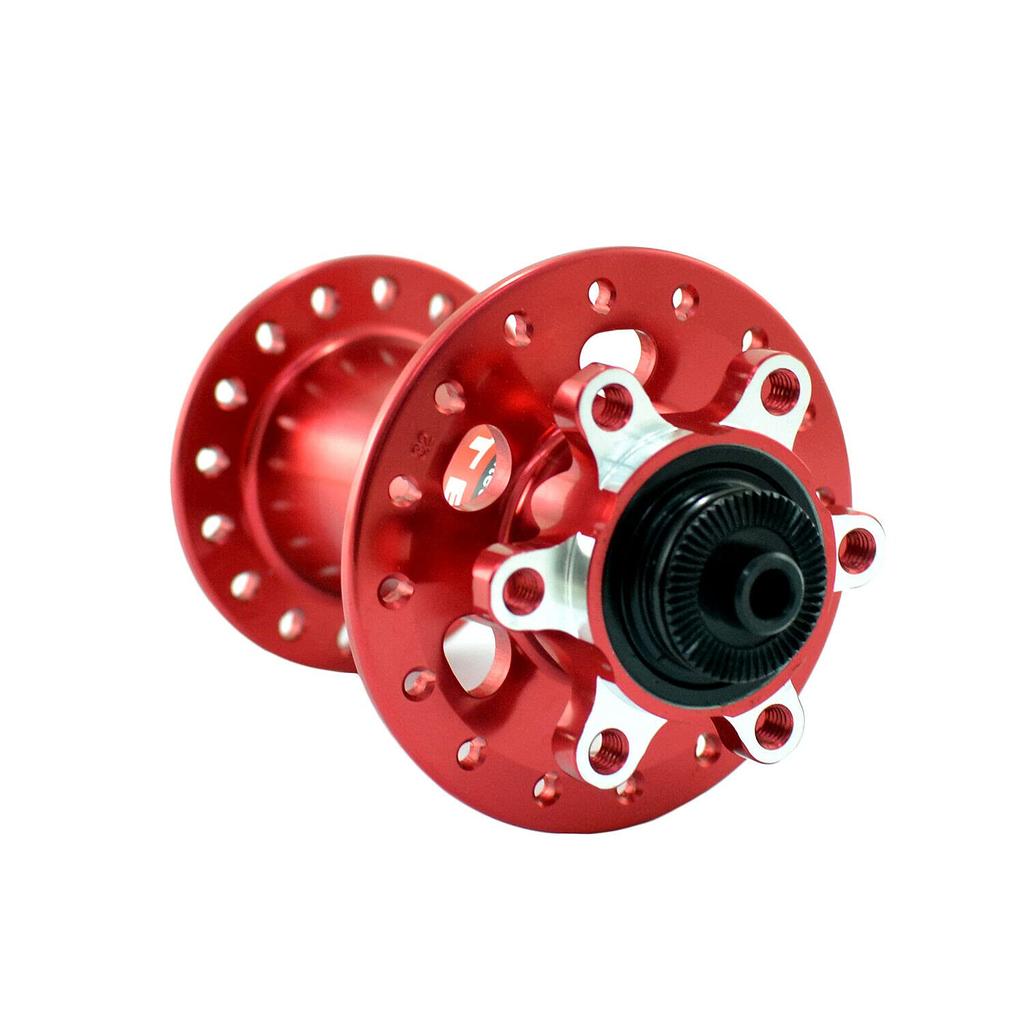 NOVATEC D791SB D792SB MTB 32 Hole Disc Hubs NA2354 + w/Skewers,1 Pair, Red,