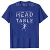 Head of The Table Wrestling Fighting Boxing Fan Vintage Men's Short Sleeve T-Shirt Cotton Graphic Tee Top Fashion Apparel Gifts
