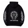 815 CHROME HEARTS 2025 Autumn and Winter New Plus Size Classic Style Logo Hooded Sweatshirt, Suitable for Couples To Wear