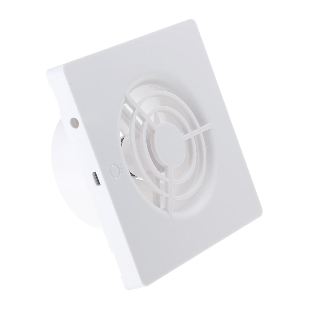 Всасывающий вытяжной вентилятор 4 Вт Мини-канальный вентилятор 3'' 75 мм 3 скорости Регулируемый вытяжной вентилятор для ванной комнаты