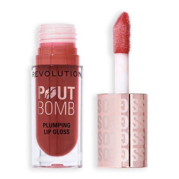 Revolution Pout Bomb Cookie Warm Nude Lip Gloss