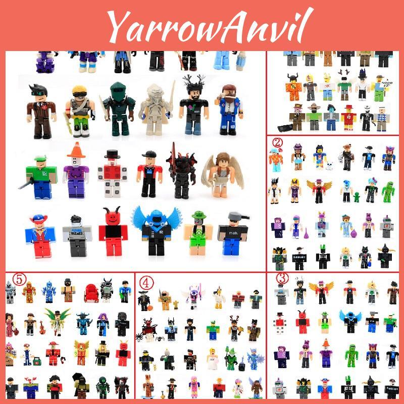 Разнообразная коллекция из 24 фигурок персонажей игр Roblox. Восхитительный подарок для детей