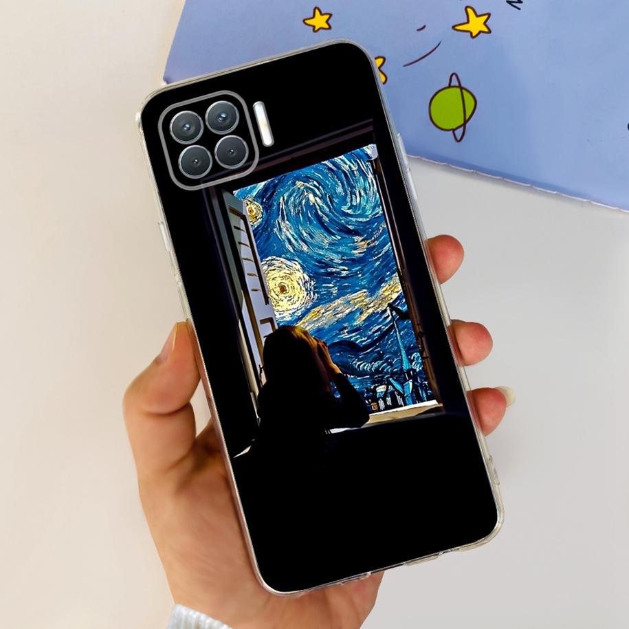 Чехол для OPPO Reno 4 Lite CPH2125 Чехол для телефона Милый Мультяшный Мягкий Силиконовый Задняя Крышка Для OPPO F17 Pro CPH2119 Coque A93 2020 Funda
