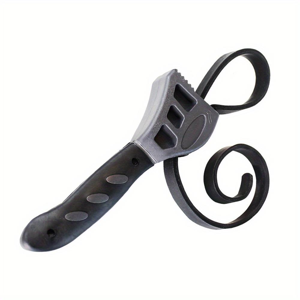 New 6inch Multifunctional Belt Wrench Plastic Adjustable Bottle Opener Auto Repair Filter Universal Wrench