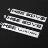 Metal Car Sticker Emblem Badge Decal for HSE SDV6 SDV8 LUXURY Sport SV Autobiography Freelander Evoque