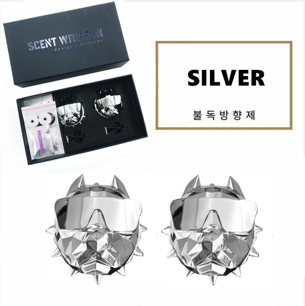 Автомобиль Собака Транспортное средство Украшение Роскошный Бренд Украшение Интерьера Кукла Автомобиль Выход Воздухозаборника Бульдог Для Автомобилей