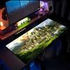 Heroes of Might and Magic 3 Map Art Mouse Pad XXL Rubber Non-slip Mousepad Keyboard Pads Gaming Accessories Mouse Mat 900x400mm