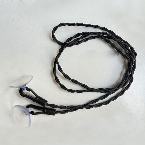 Растягивающаяся бельевая веревка на присосках, хорошая грузоподъемность, высокая эластичность, дорожная бельевая веревка, для улицы