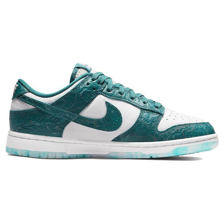 Nike Женские кроссовки Dunk Low Ocean Женские кроссовки Белый Summit-White Яркий-Еловый DV3029-100