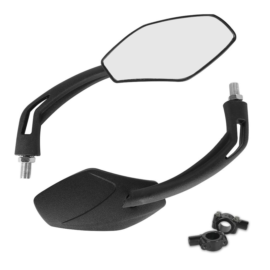 Universal Bike Mirror Adjustable Handlebar Rearview Mirror Wide Angles Safety Mirror for Electric Bike Riding Cycling