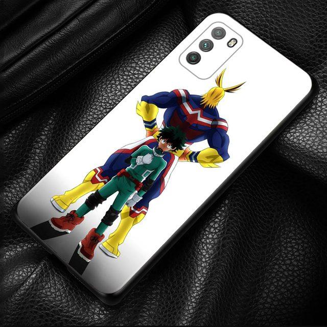 Чехол My Hero Academy для Xiaomi Poco X3 F3 Gt M3 Nfc F1 M3 M4 Pro 5g F3 Gt, чехол для Mi 11t 10t Pro 9t 11 Note 10 Lite Civi