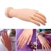 Soft Plastic Mannequin Exercise Tool Nail Art Prosthetic Hand Training Nail Art