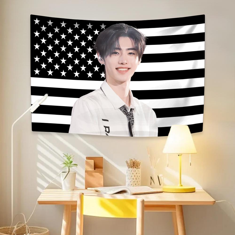 Sunghoons Hot Girls Tapestry Kpop Idol Flag Home Decor Dormitory Background Cloth Gift Ideas Birthday Gift & Concert Banner