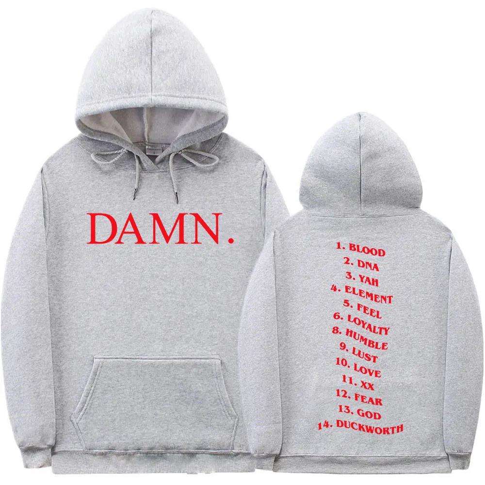 Damn Kendrick Lamar Hoodies Pglang Mr Morale & The Big Steppers Альбом Трек-лист Толстовка Мужская Женская Хип-Хоп Пуловеры Пальто