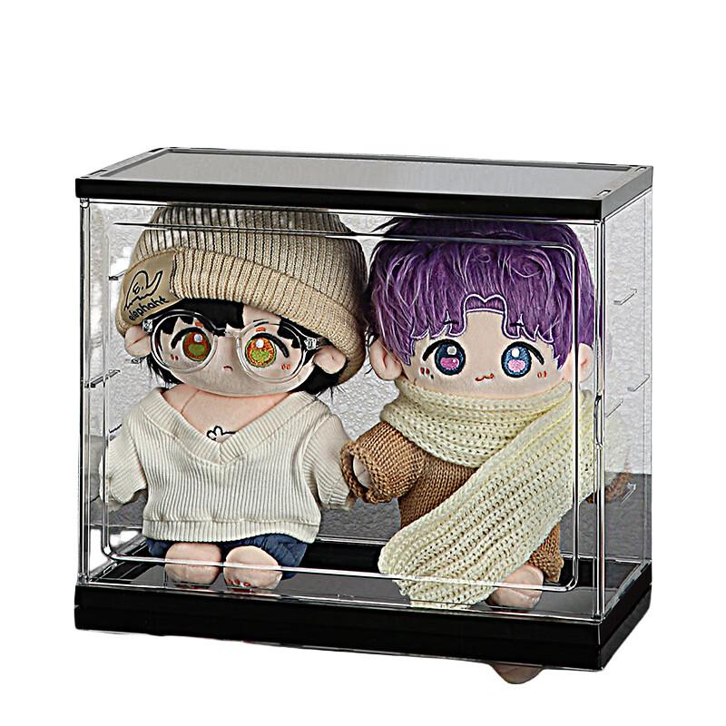 miflame Acrylic Display Case for Figures and Dolls