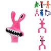 Rainbow Friends Theme Roblox Pink Frog Plush Toy Non-toxic And Bpa-free Materials For Safe Snuggles