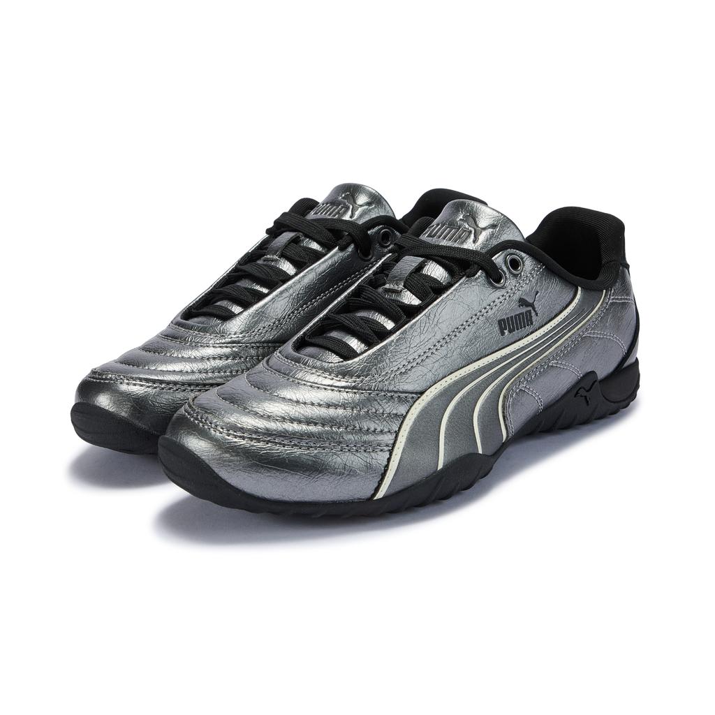 Puma Novacat Prm Future Urban Авангардная Мода Динамичный Спорт Универсальная Глянцевая Кожаная Обертка Поддержка Баланса Стиль Жизни Повседневная Обувь 408095-01