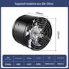 Shengbai 8-дюймовый 200 мм канальный вытяжной вентилятор с кронштейном