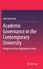 Книга Academic Governance In the Contemporary University : Perspectives from Anglophone Nations