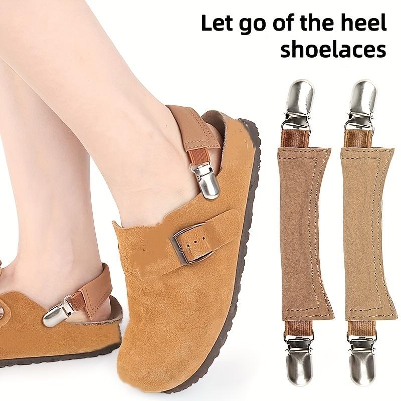 Противоскользящие ремешки на пятку, защита от выпадения, простые в использовании, эластичный зажим для пятки, высокая эластичность, аксессуары для обуви