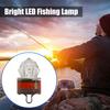 Underwater Fishing Lamp Waterproof Colorful LED Fish Luring Light Submersible Deep Drop Fish Attraction Gathering Lamp Fishing Accessories