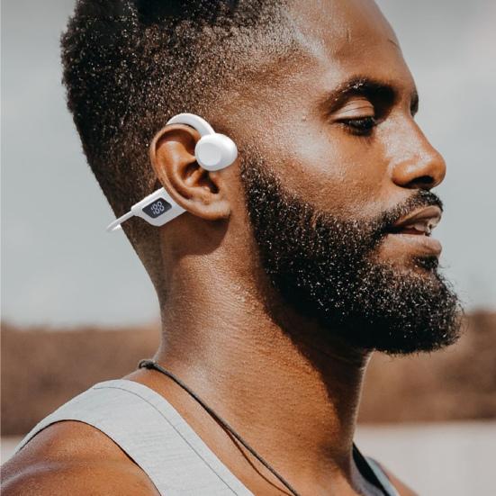 LY1 Наушник с костной проводимостью, крючок, 9D звук, беспроводная Bluetooth-совместимая гарнитура, MP3-плеер