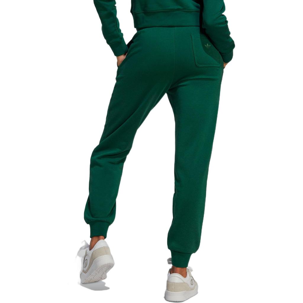 Adidas Knitted Sweatpants Women's Dark Green IC5240