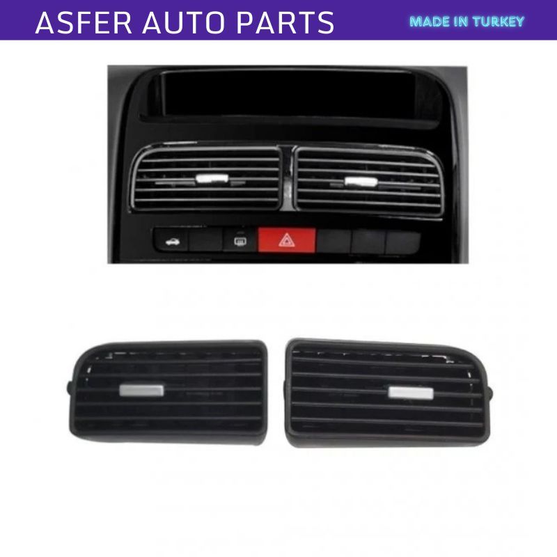 Вентиляционная решетка, решетка кондиционера, левая и правая, набор из 2 предметов для Linea Grande Punto Doblo Mk3 Oem 735491768 735498104