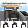 For Mitsubishi Car Universal Seat Hooks Multifunctional Phone Storage Holder Outlander Pajero Sport Lancer EX ASX L200 Eclipse