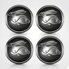 VW Car Accessories Wheel Center Cover Stickers Hub Cap Sticker Tire Valve For VW GTI Polo Passat Golf Tiguan Jetta T-ROC BeetleZF3