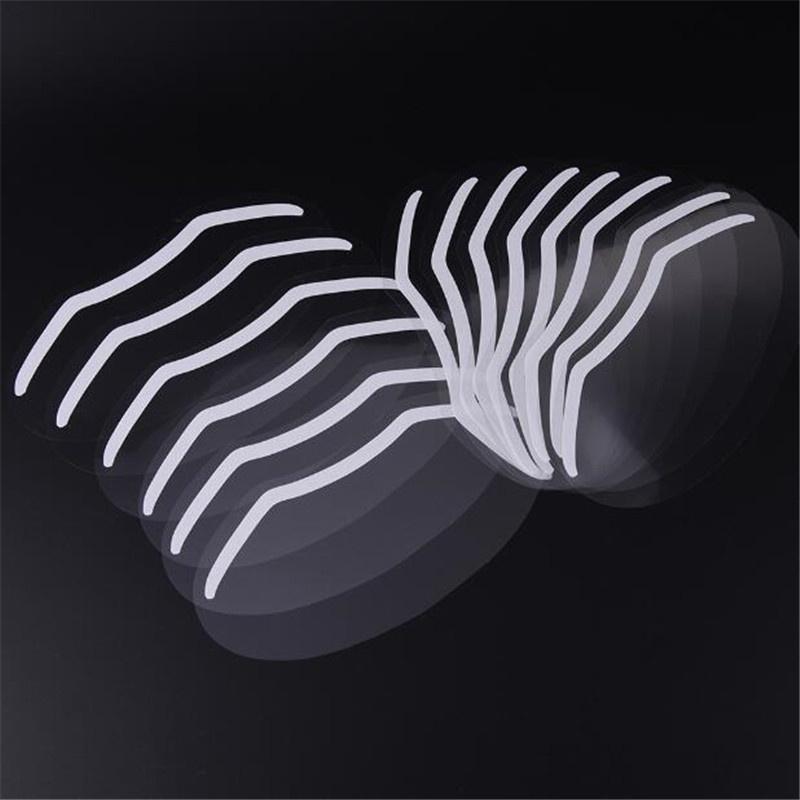 10 шт., парикмахерская, парикмахерская, краска для волос, лак для волос, защита для лица, глаз, защитная маска для лица, прозрачная наклейка на челку, волосы