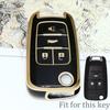 Для Chevrolet Cruze Impala Camaro Garna Equinox Volt Yakista AVEO Impala GMC Terrain TPU Флип Чехол-Крышка Брелок для Автомобильного Ключа