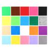 20Pcs Felt Fabric Sheets Assorted Color Soft Odorless 30x30cm Felt Cloth for DIY Production Craft