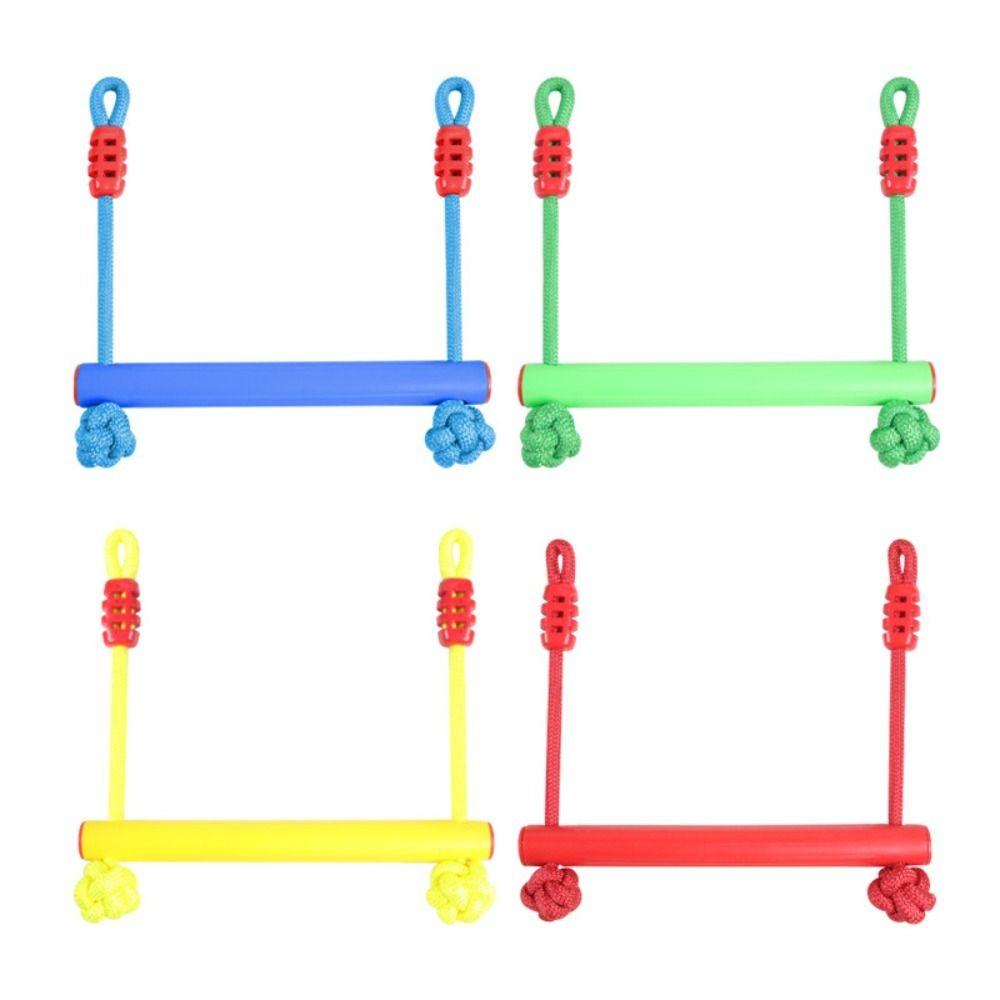 Sturdy Slackline Swing Bars Fun Horizontal Monkey Bars Portable Kids Hanging Bars Outside Climbing