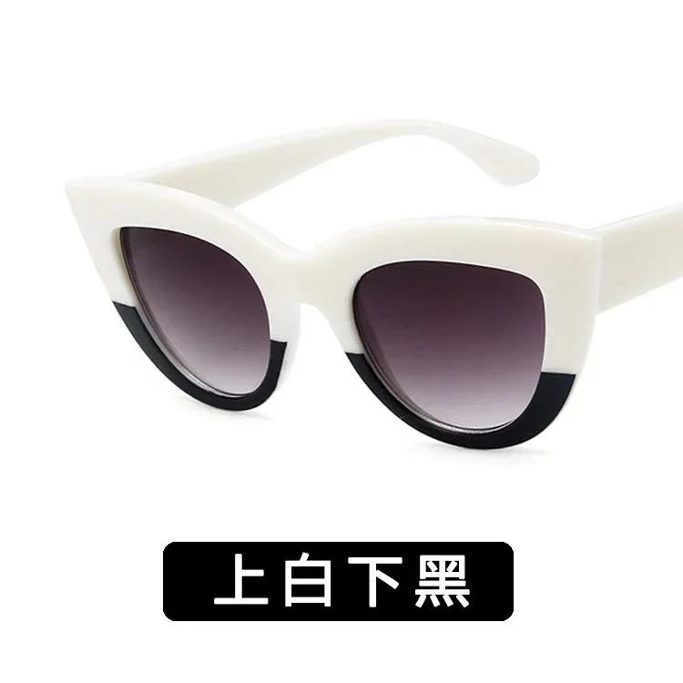 Cat Eye Fashion Sunglasses Woman Vintage Luxury Brand Designer Black Glasses Sun Glasses For Female Uv400