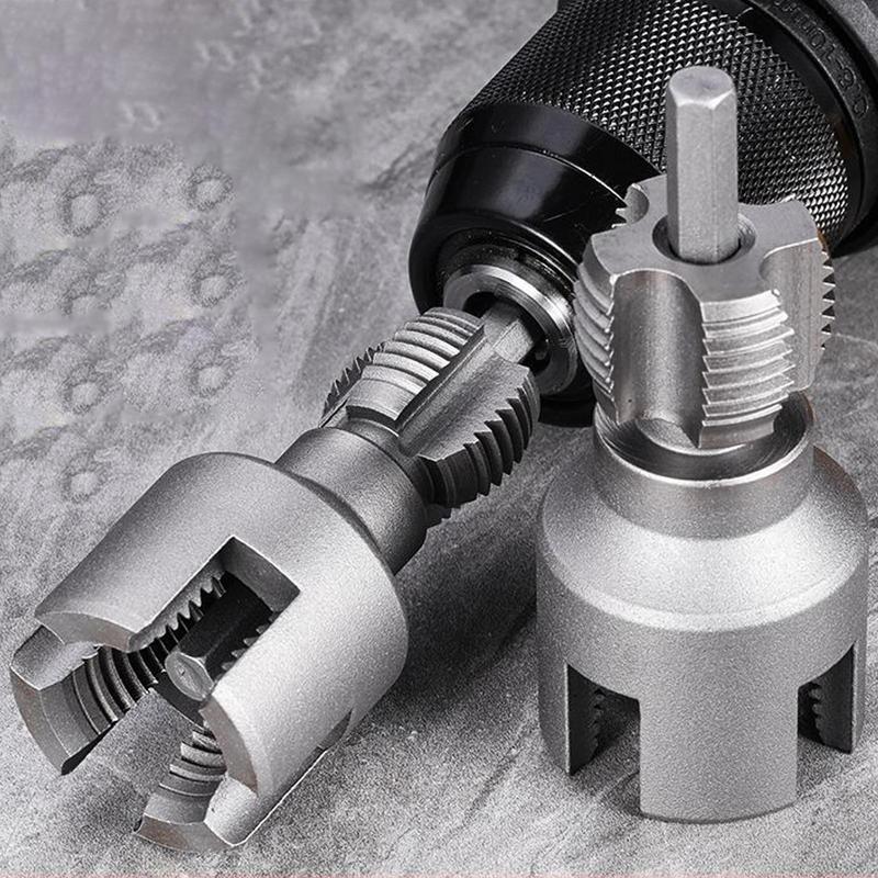 1/2 и 3/4 дюйма Инструмент для нарезания трубной резьбы Ручные инструменты Резка проволоки Инструмент для нарезания трубной резьбы Метчик для внутренней и наружной резьбы Рабочие инструменты