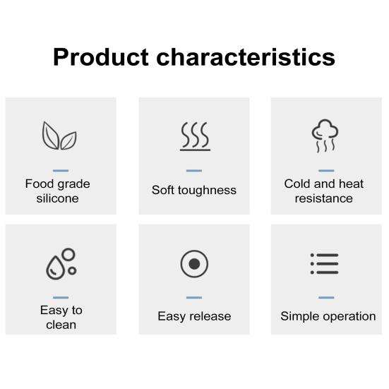 1/2шт силиконовая форма для заморозки котлет для гамбургеров антипригарная форма для бургеров пресс-форма для колбасы