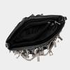 Punk Pleated Dumplings Underarm Bag Multi-zipper Head Decorative Ladies Shoulder Bag Babes Tote