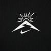 Nike Dri-Fit FW24 Trail Crew Neck Удобная мягкая быстросохнущая футболка с длинным рукавом для мужчин, черные топы HJ3602-010