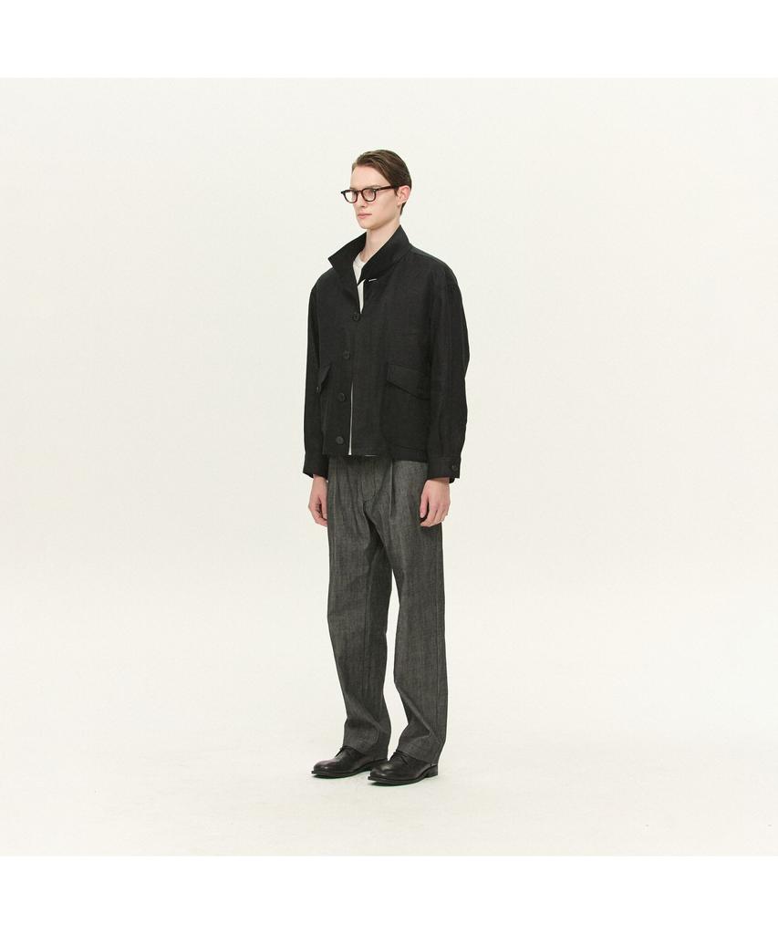 Kaembeulijimembeoseu [Movere X Roliat] Denim Pants - Black Mcpds26601Bkx